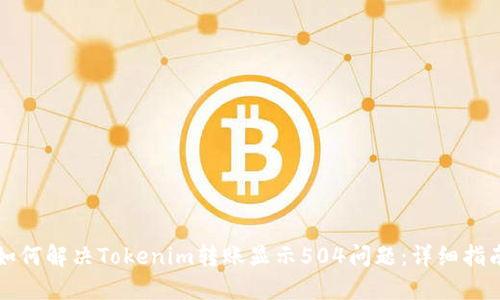 如何解决Tokenim转账显示504问题：详细指南
