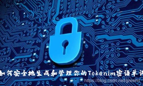 如何安全地生成和管理你的Tokenim密语单词