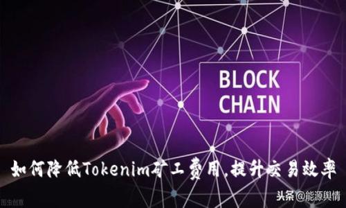 如何降低Tokenim矿工费用，提升交易效率
