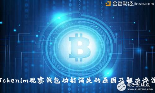Tokenim观察钱包功能消失的原因及解决办法